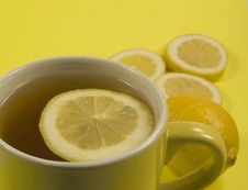 LEMON TEA Stock Photography LEMON TEA Stock Photography