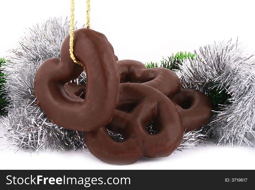 Gingerbread cookies baked for Christmas eve