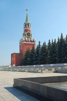 Tower In Kremlin Stock Photography