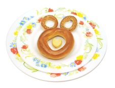 Delicious Bear-cub. Royalty Free Stock Photography