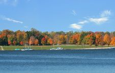 Autumn Lake Royalty Free Stock Image