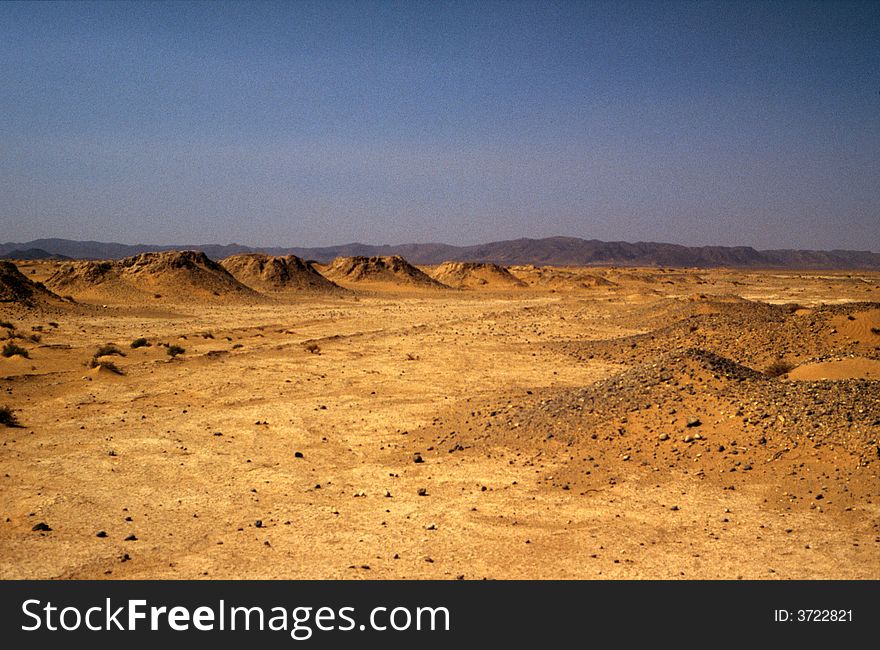 Dunes of desert sahara morocco