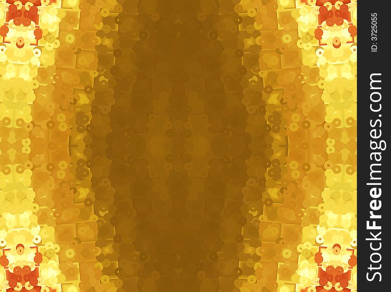 Red and gold abstract background