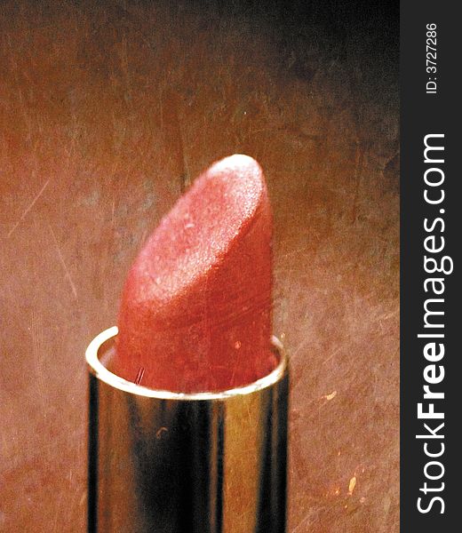 Art grunge lipstick