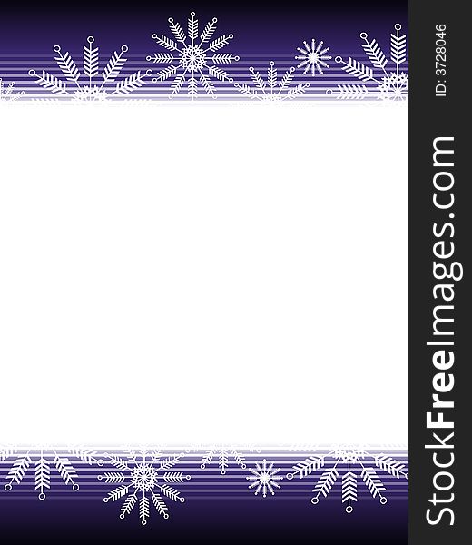 Purple Black Christmas Snowflake Background