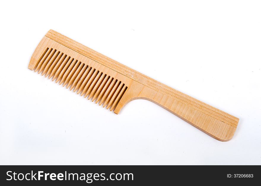 Wooden comb