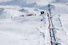 Ski-lift Stock Image