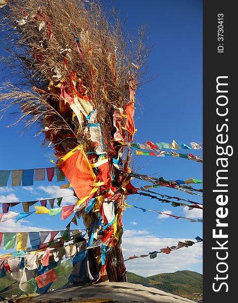 You can find this fan in all over Tibet
Simple for good luck. You can find this fan in all over Tibet
Simple for good luck