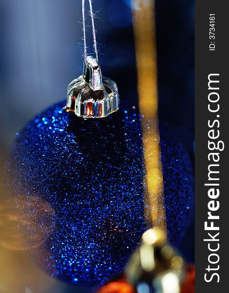 New-year`s tree decorations