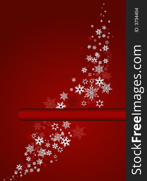 Abstract winter background with place for text. Vector. Abstract winter background with place for text. Vector