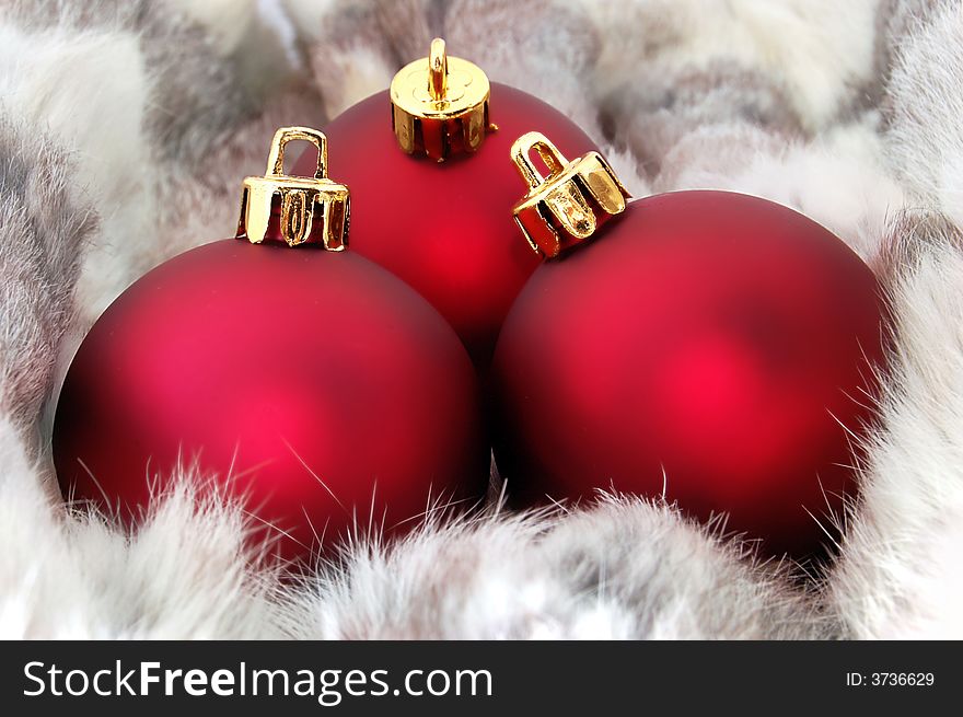 Red Christmas Balls