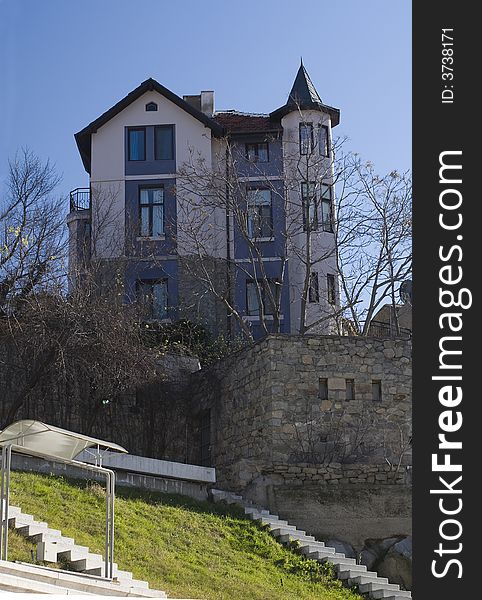 Ancient house from the old city of Plovdiv, Bulgaria. Ancient house from the old city of Plovdiv, Bulgaria