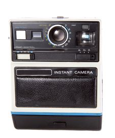 Retro Instant Camera Royalty Free Stock Photo Retro Instant Camera Royalty Free Stock Photo