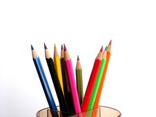 Colorful Pencils Royalty Free Stock Photos Colorful Pencils Royalty Free Stock Photos