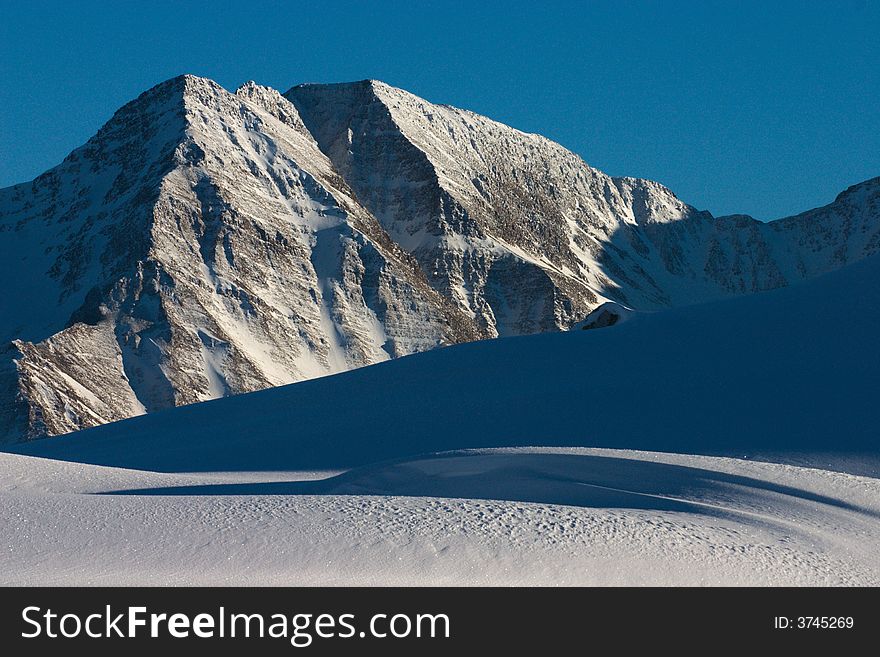 Battlihorn ridge, Swiss Alps