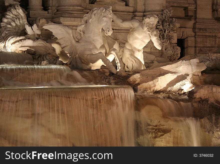 Abundance Statue Trevi Fountain (Fontana di Trevi)