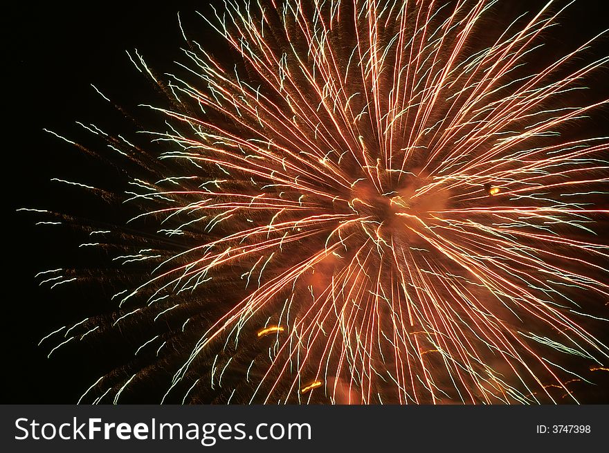 Fireworks for Cerebration in all event