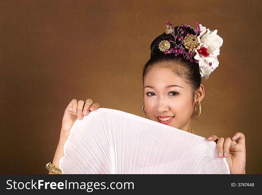 An beautiful Asian girl friendly face. An beautiful Asian girl friendly face