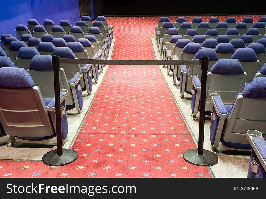 Empty Cinema Auditorium