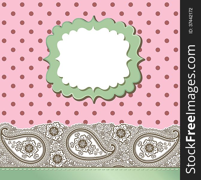 Template design for card or background, packaging,invitations,template,artwork.Decorative element border,Strip lace .Pastel colour.Orient traditional ornament,motif.Imitation handmade lace.Vector illustration. Template design for card or background, packaging,invitations,template,artwork.Decorative element border,Strip lace .Pastel colour.Orient traditional ornament,motif.Imitation handmade lace.Vector illustration.