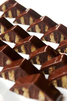 German Chocolate Brownies Royalty Free Stock Image German Chocolate Brownies Royalty Free Stock Image