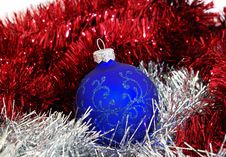 Blue Christmas Ball Stock Photos Blue Christmas Ball Stock Photos