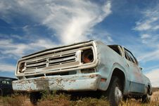 Abandoned American Truck Royalty Free Stock Images Abandoned American Truck Royalty Free Stock Images