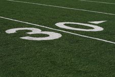 Free Thirty Yard Line Royalty Free Stock Images - 3759399