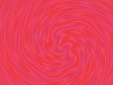 Red Spiral Waves Stock Photography