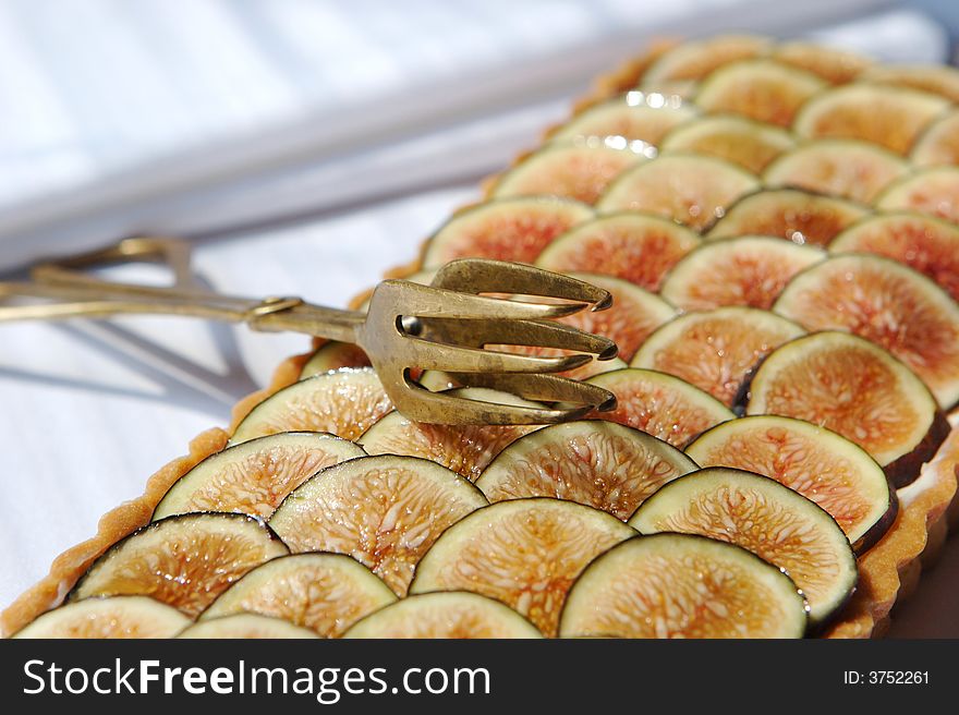 An image of fresh fig tarts