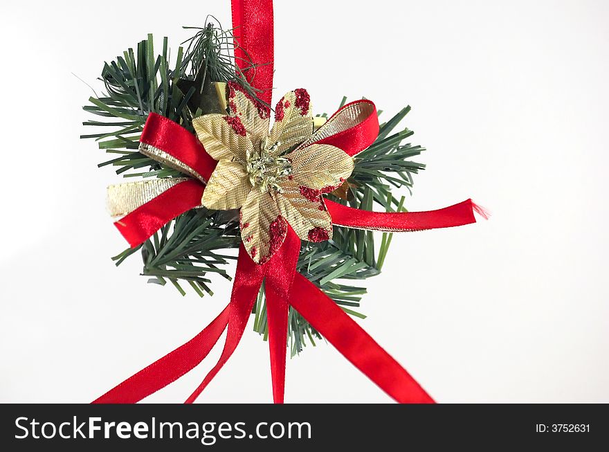 Christmas Decoration - isolated decorative item for the christmas season