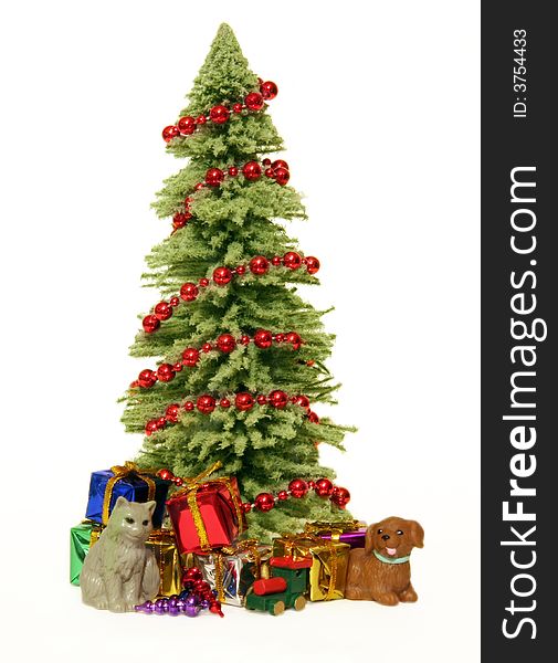 Christmas Tree, Gifts and Pets