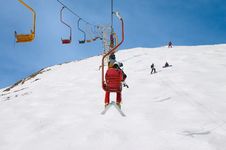 Chair Lift Stock Photography