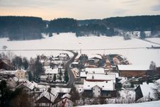 Bavarian Village Stock Photo