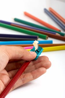 Sharpening Royalty Free Stock Images Sharpening Royalty Free Stock Images