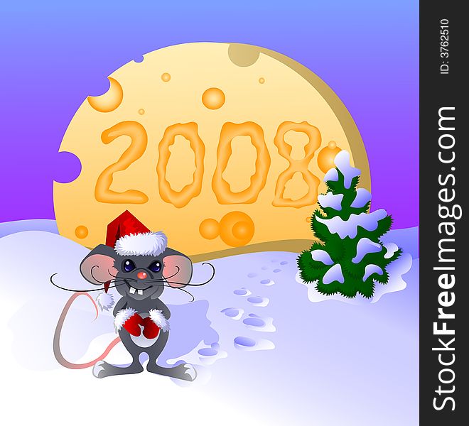 Merry mouse gnaw through in cheese future year number. Merry mouse gnaw through in cheese future year number