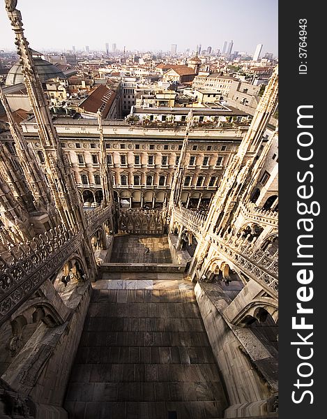 Main cathedral of Milan, Italy. Main cathedral of Milan, Italy