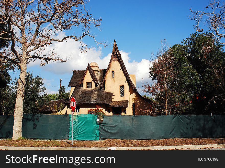 Real Estate industry gets another victim. This gingerbread house goes to the bank. Real Estate industry gets another victim. This gingerbread house goes to the bank.