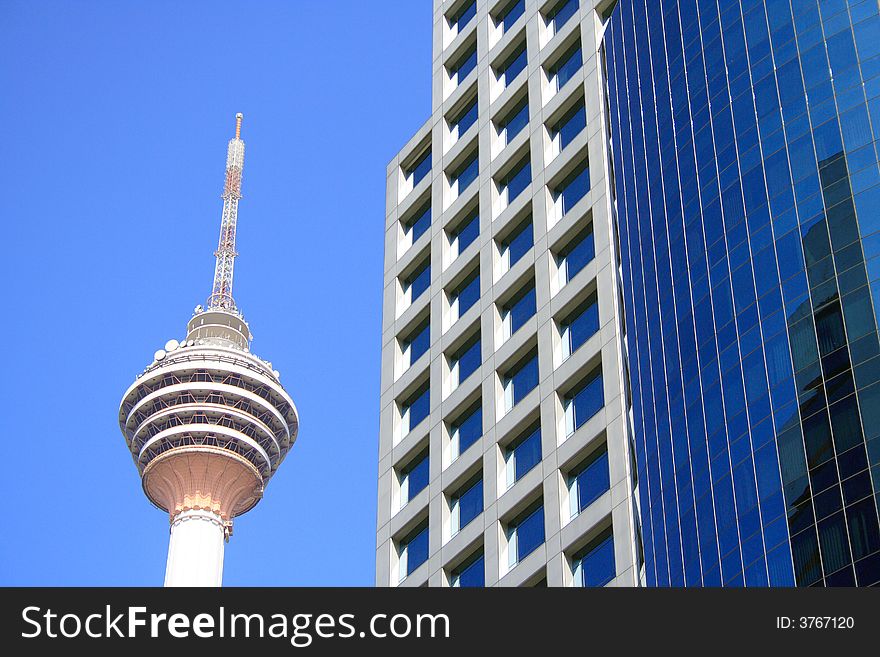 KL Tower In Kuala Lumpur Malaysia. KL Tower In Kuala Lumpur Malaysia