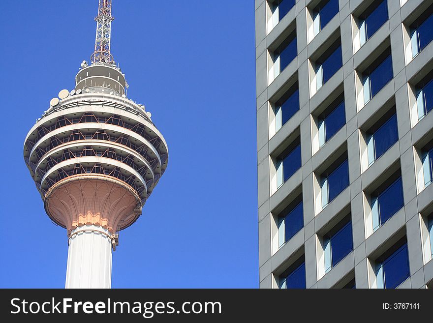 KL Tower And Modern Building