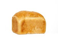 Freshly Baked Bread On A White Background Stock Photography Freshly Baked Bread On A White Background Stock Photography