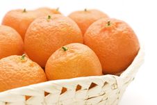 Orange Basket Stock Images Orange Basket Stock Images