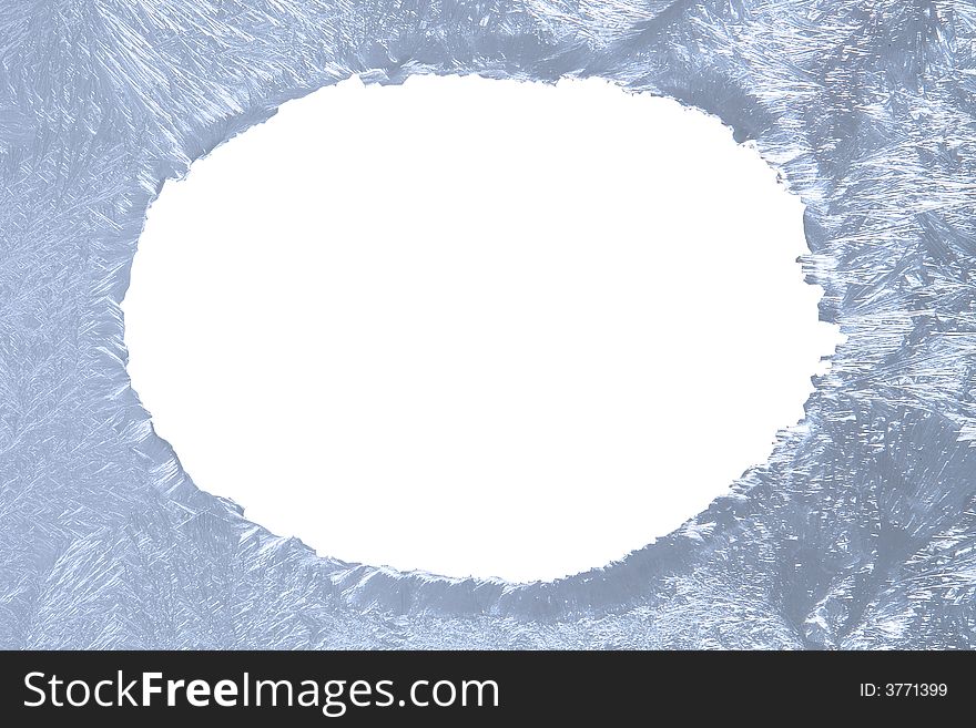 Snow on a white background. Snow on a white background