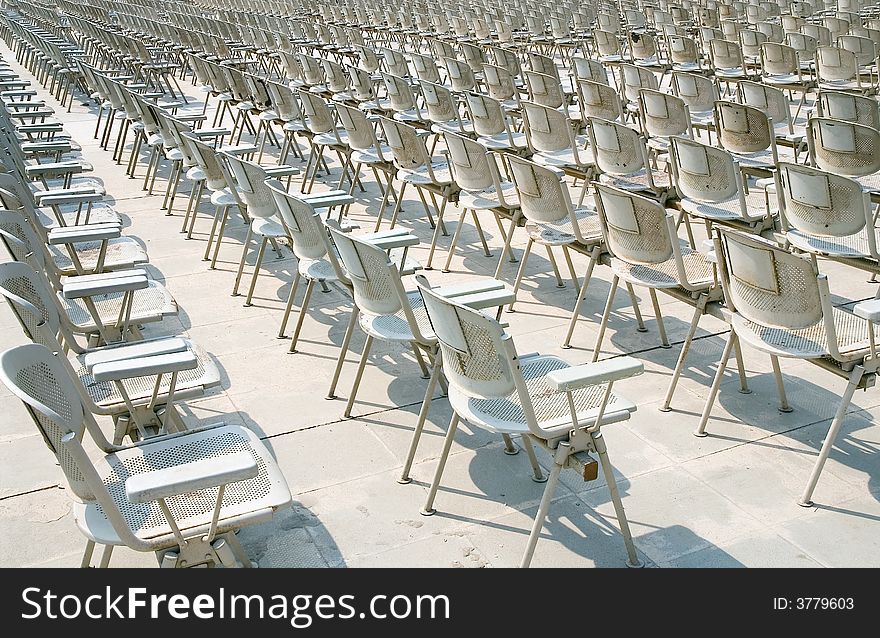 Rows Of Chairs