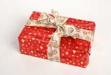 The Red Present Boxes Stock Images The Red Present Boxes Stock Images