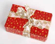 The Red  Present Boxes Royalty Free Stock Image
