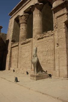 Horus Tempel, Edfu Royalty Free Stock Photo Horus Tempel, Edfu Royalty Free Stock Photo