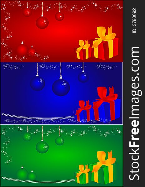 Abstract Christmas Background