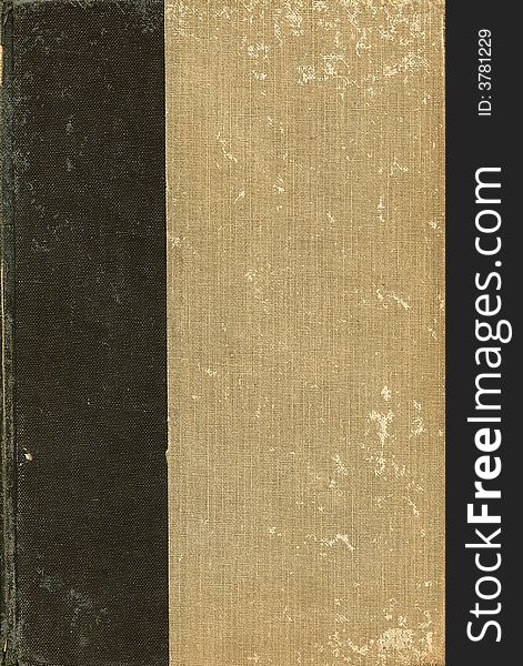 Full frame photo of the back of an old textured book. Full frame photo of the back of an old textured book.