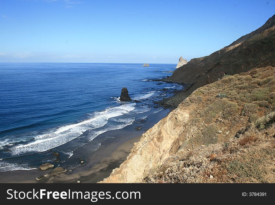 Tenerife coast